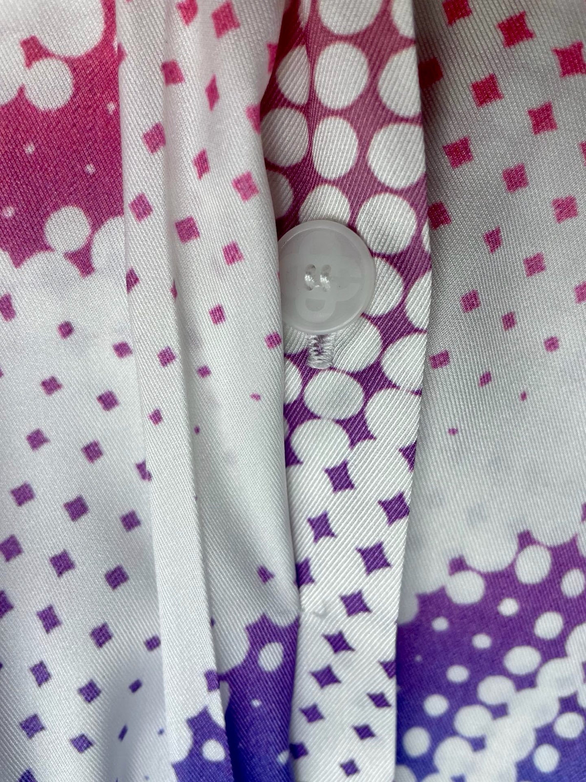 Monogram Gradient Silk Shirt - Men's