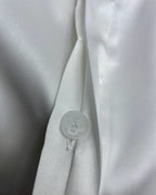 White Cotton Contrast Trim Short-Sleeve - Men's
