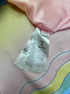 Pastel Gradient Silk Shirt - Men's