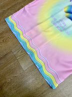 Pastel Gradient Silk Shirt - Men's