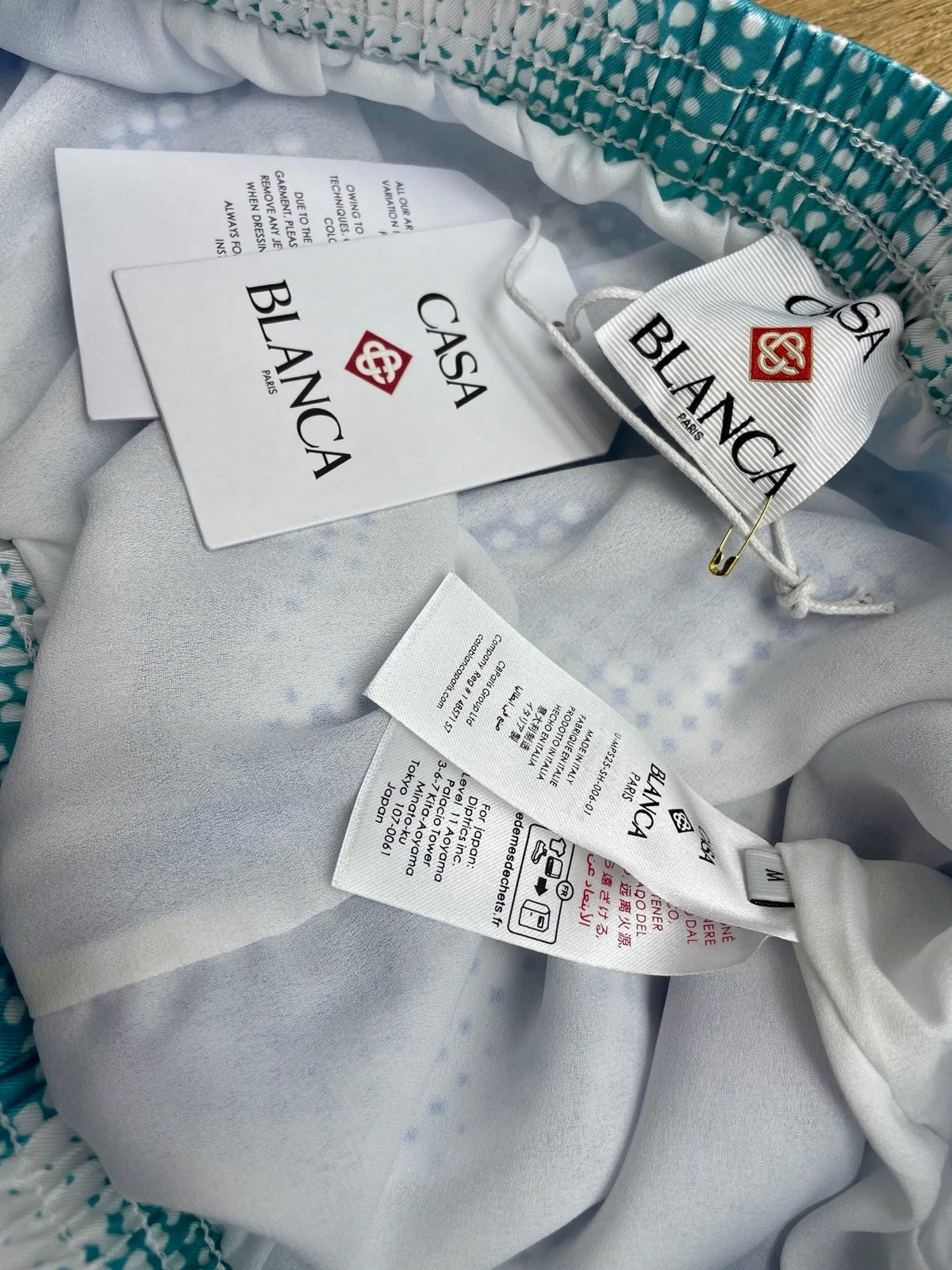 Pastel Monogram Print Silk Shorts - Men's