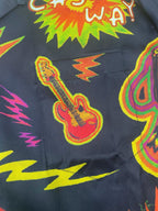 Sunflower Print Silk Shirt - Men's