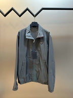Grey Nylon Technical Blouson - Men's