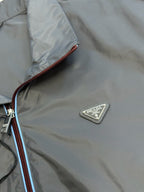 Grey Nylon Technical Blouson - Men's