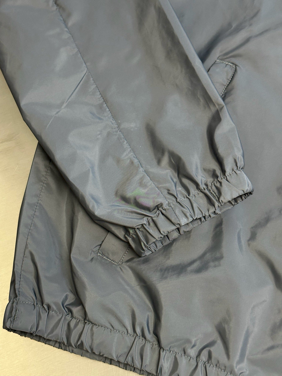 Grey Nylon Technical Blouson - Men's