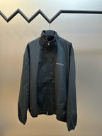 Grey Nylon Plain Track - Men's