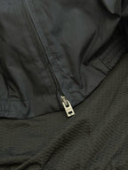 Grey Nylon Plain Track - Men's