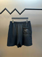 Navy Jersey Washed Drawstring - Men's