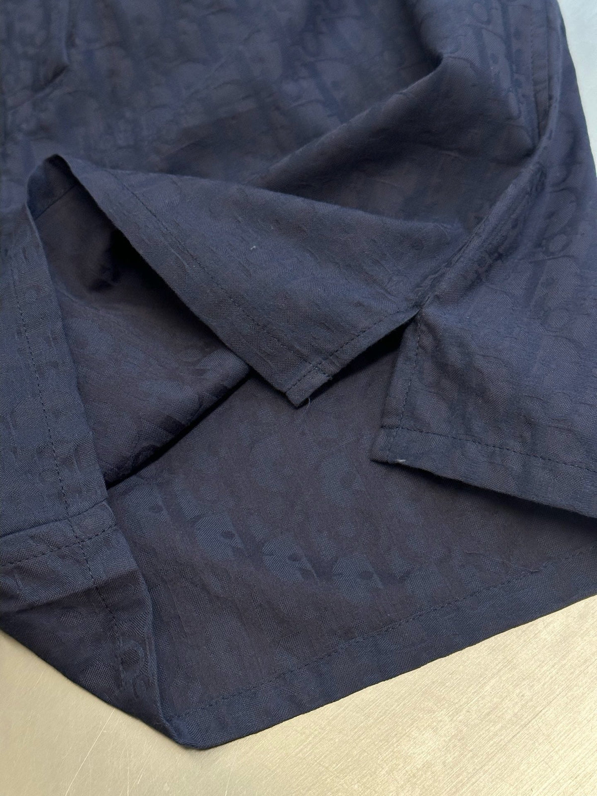 Blue Denim Plain Drawstring - Men's