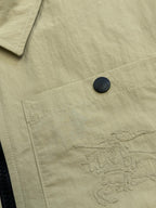 Yellow Cotton Pocket Short-Sleeve - Men's