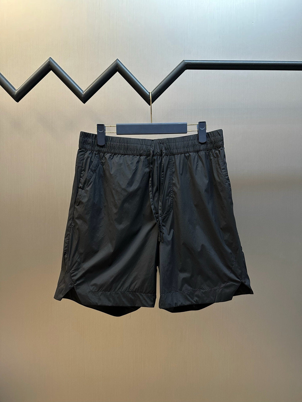 Olive Nylon Plain Drawstring - Men's