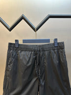 Olive Nylon Plain Drawstring - Men's
