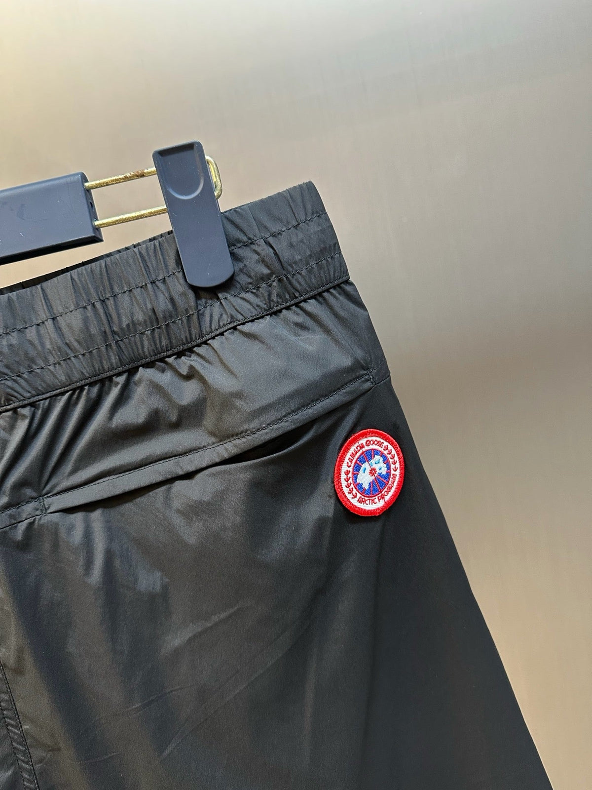 Olive Nylon Plain Drawstring - Men's