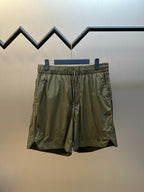 Olive Nylon Plain Drawstring - Men's
