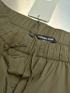 Olive Nylon Plain Drawstring - Men's