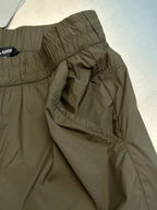 Olive Nylon Plain Drawstring - Men's
