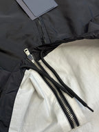Grey Nylon Plain Shirt Jacket - Men's