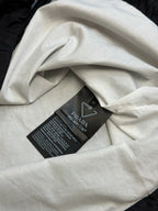 Grey Nylon Plain Shirt Jacket - Men's
