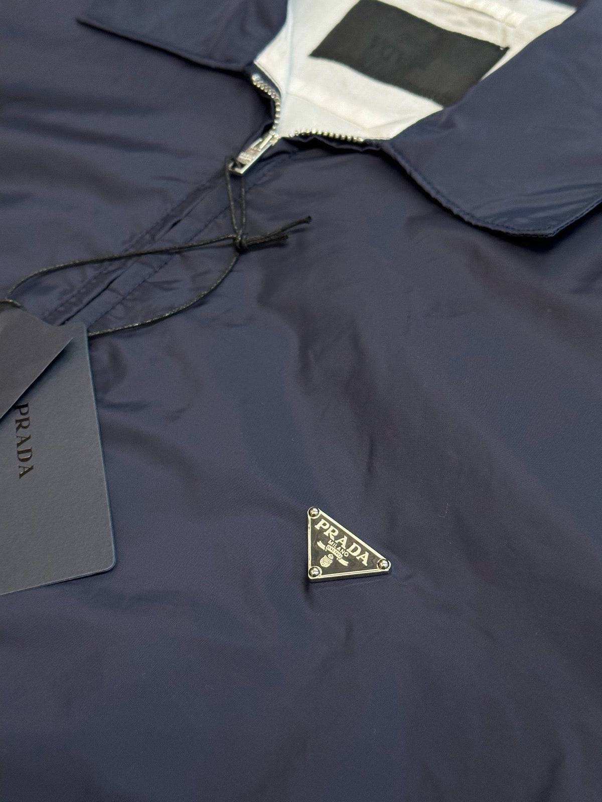 Grey Nylon Plain Shirt Jacket - Men's