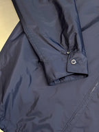 Grey Nylon Plain Shirt Jacket - Men's