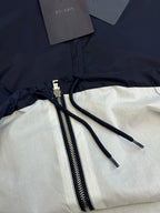 Grey Nylon Plain Shirt Jacket - Men's