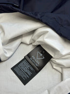 Grey Nylon Plain Shirt Jacket - Men's
