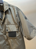 Olive Nylon Pocket Short-Sleeve - Men's