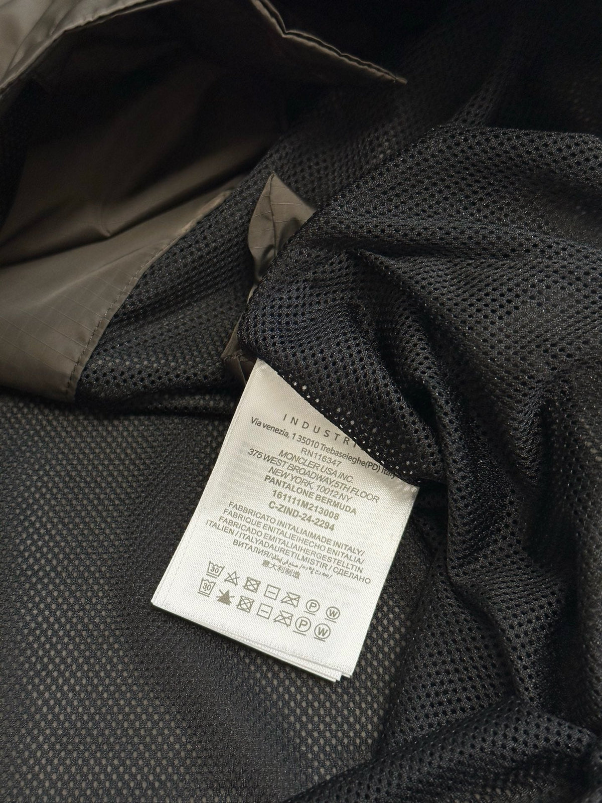 Olive Nylon Pocket Short-Sleeve - Men's