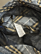 Blue Cotton Check Drawstring - Men's