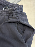 Grey Cotton Washed Wide-Leg - Men's