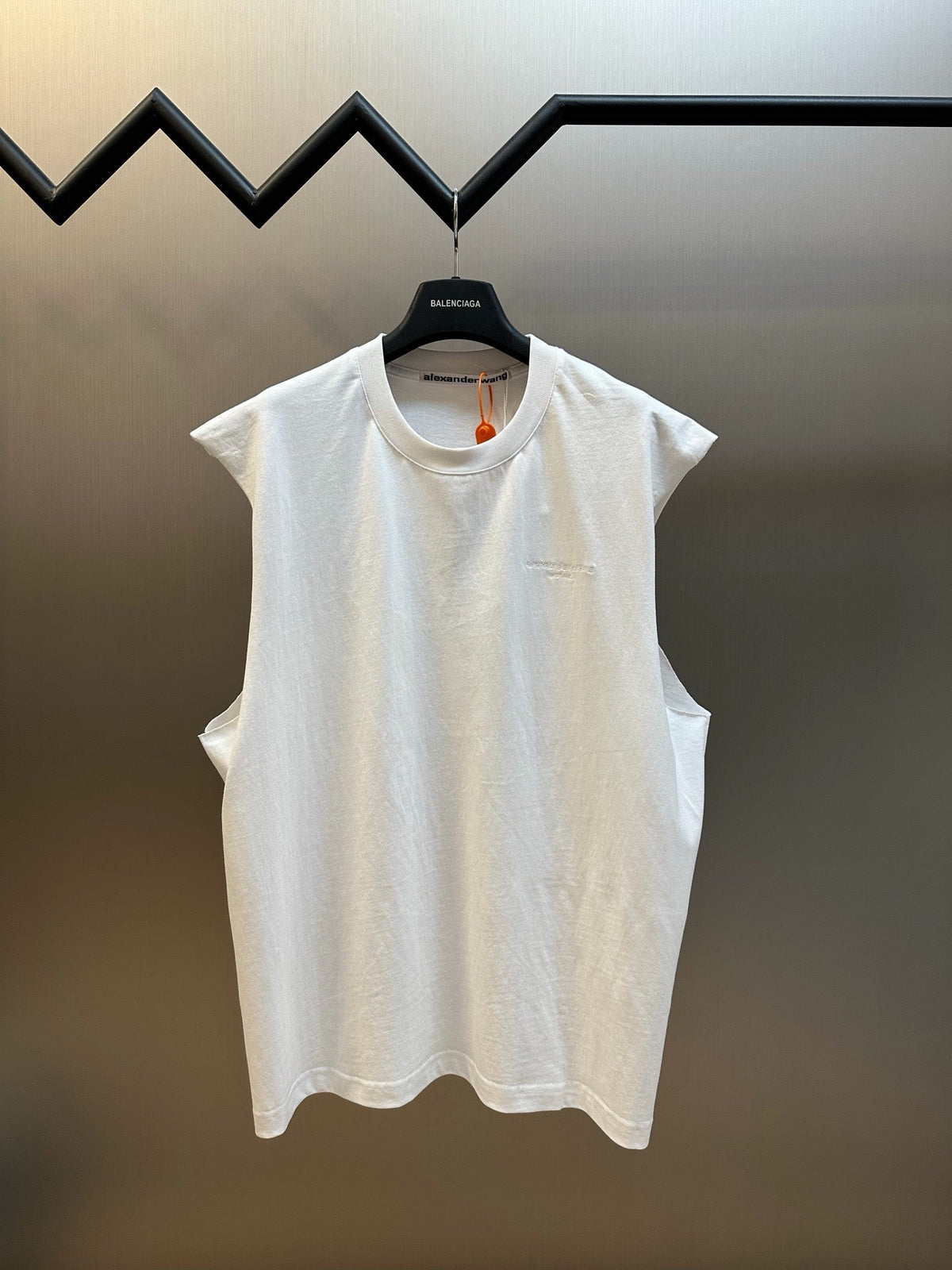 Black and White Tank Top - Men's