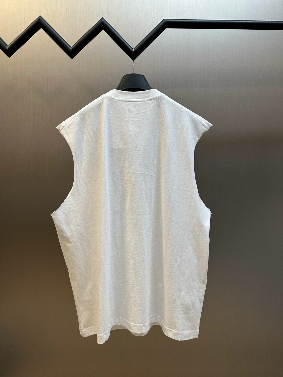 Black and White Tank Top - Men's