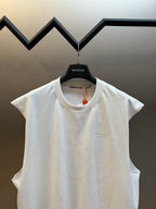 Black and White Tank Top - Men's