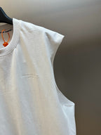 Black and White Tank Top - Men's
