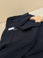 Brown Cotton Camp Collar Long-Sleeve - Men's