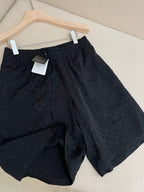 Navy Cotton Jacquard Drawstring - Men's