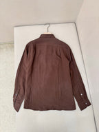 White Cotton Pocket Long-Sleeve - Men's
