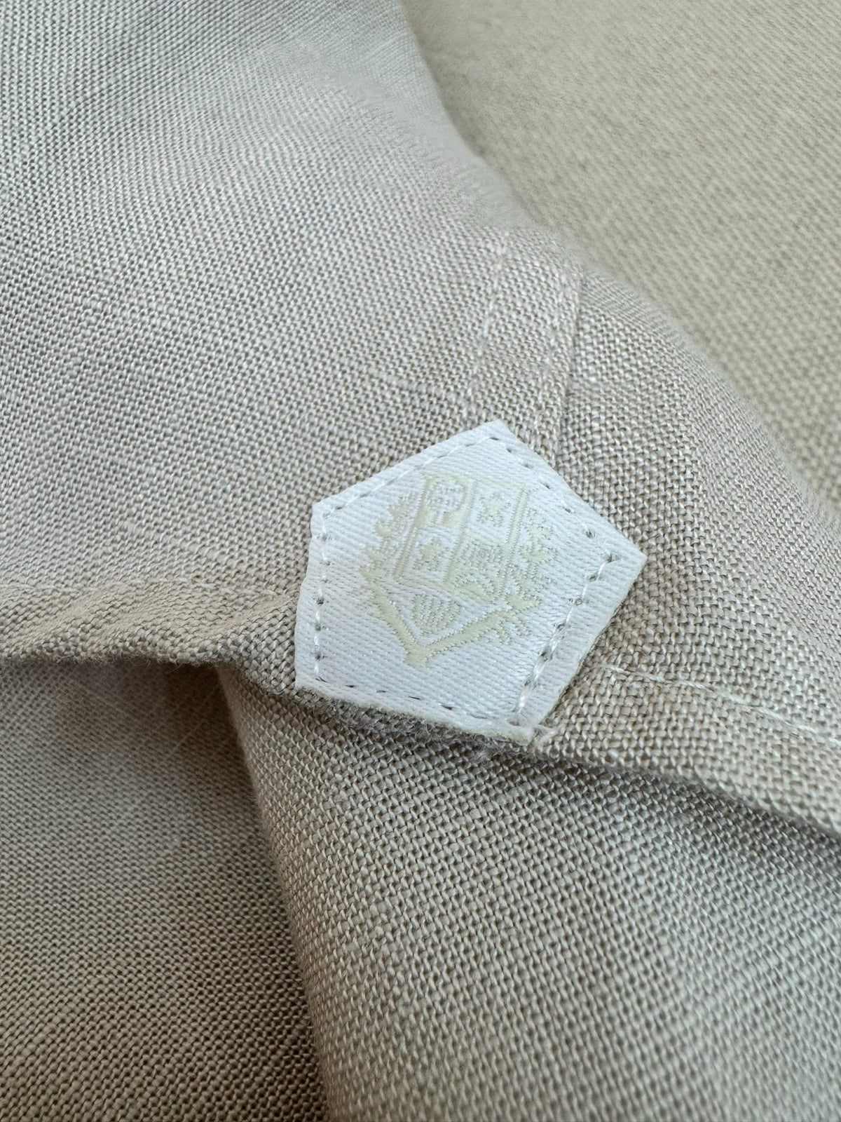 White Cotton Pocket Long-Sleeve - Men's
