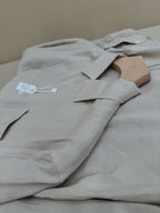 White Cotton Pocket Long-Sleeve - Men's