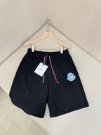 White Cotton Patch Drawstring - Men's
