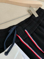 White Cotton Patch Drawstring - Men's