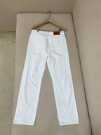 Navy Denim Plain Straight - Women's