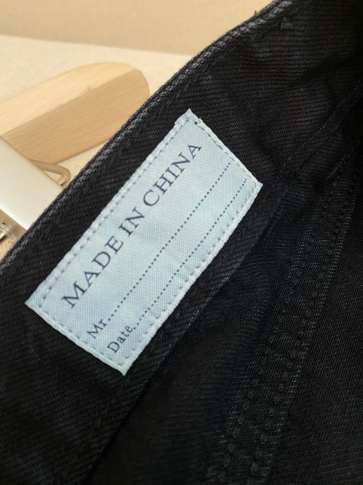 Navy Denim Plain Straight - Women's