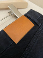 Navy Denim Plain Straight - Women's