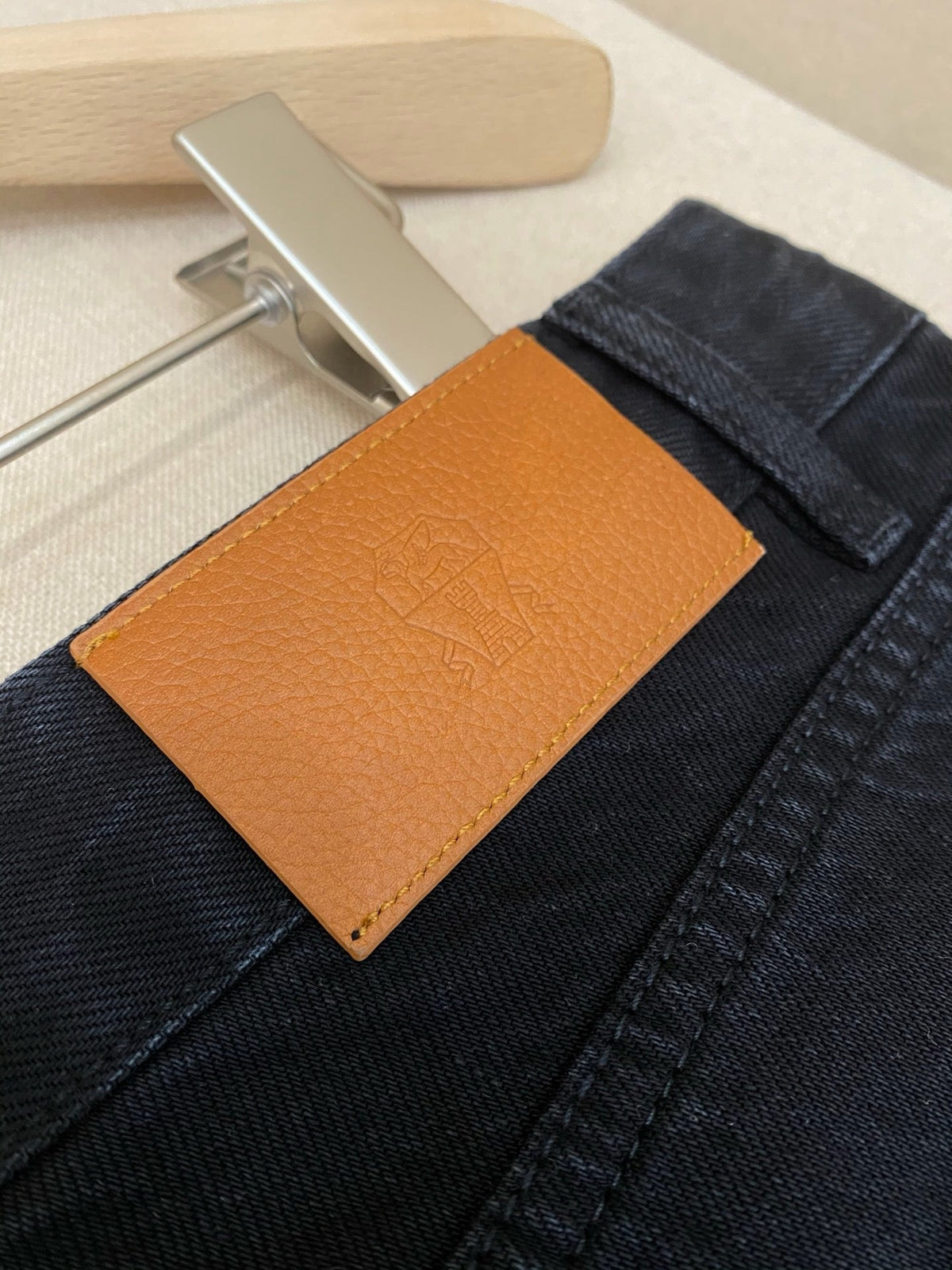 Navy Denim Plain Straight - Women's