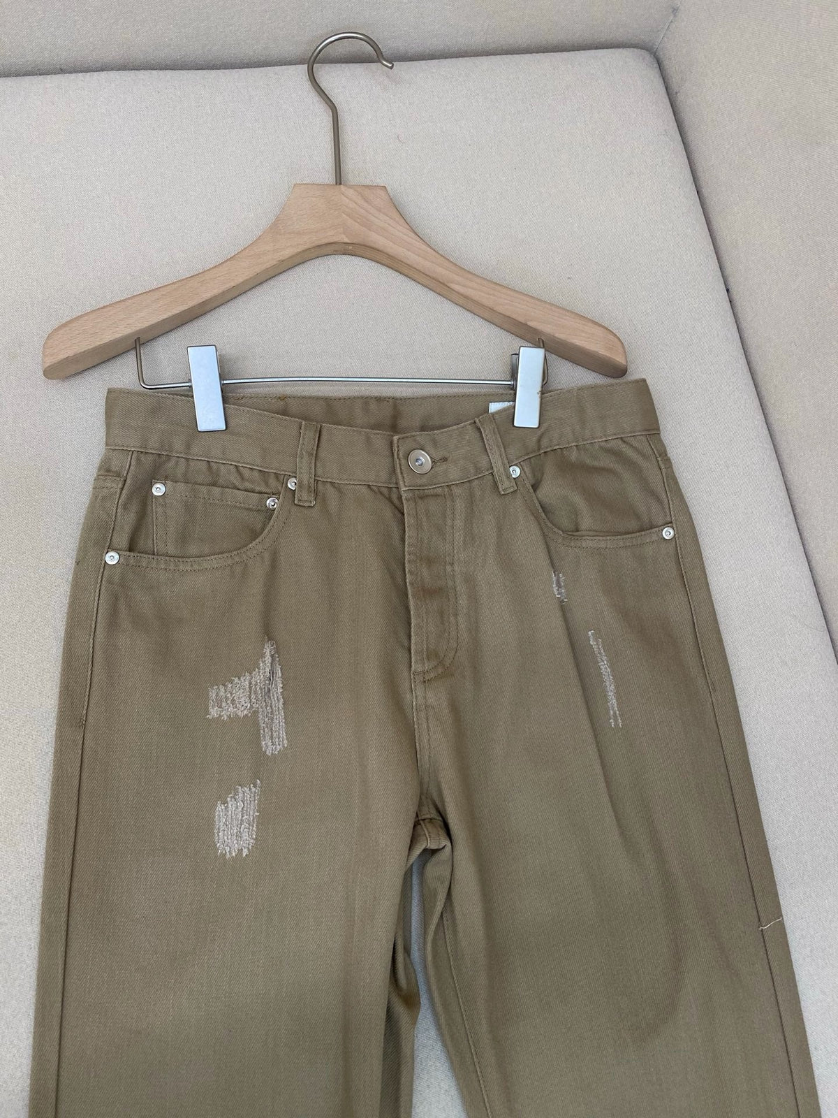 Navy Denim Plain Straight - Women's