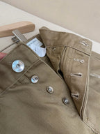Navy Denim Plain Straight - Women's