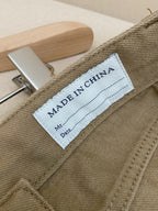 Navy Denim Plain Straight - Women's