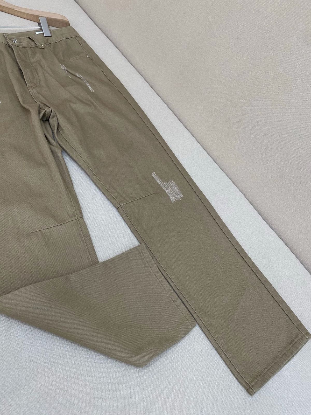 Navy Denim Plain Straight - Women's