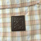 Cream Cotton Check Short-Sleeve - Men's